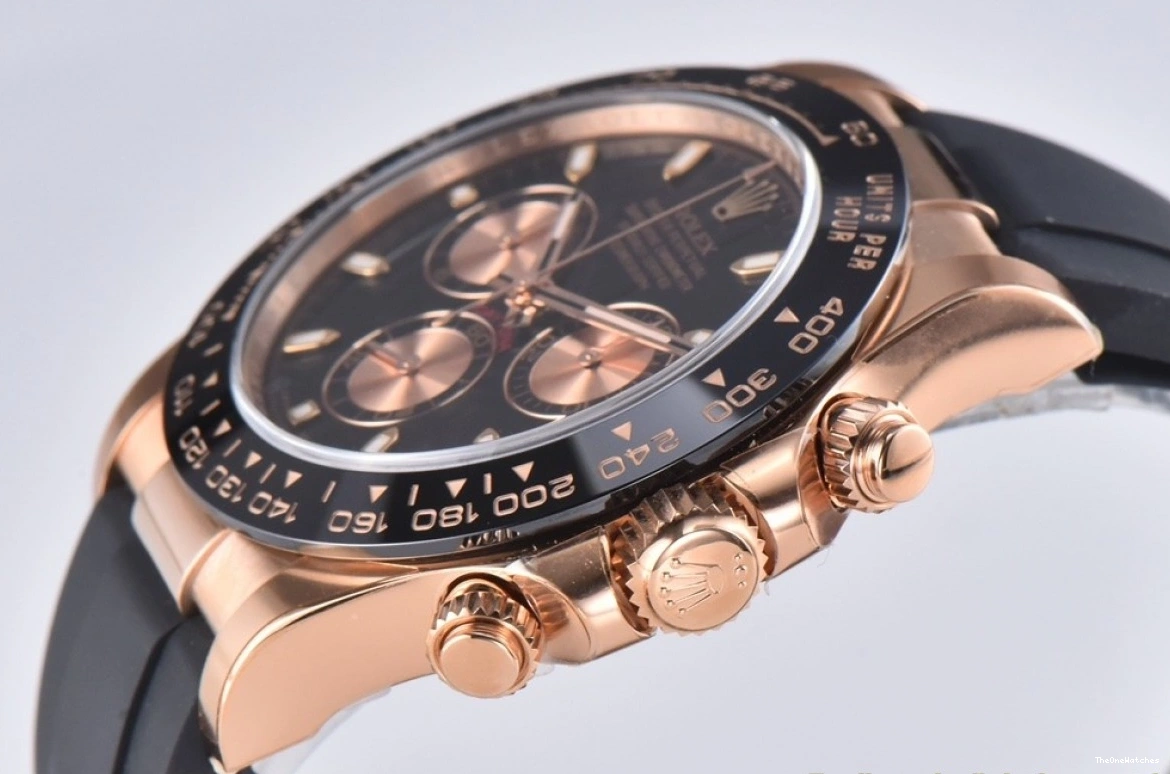 RU Black DD4130 116515 RG Daytona Clean Gold 40mm 0328